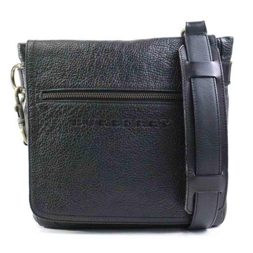 Burberry black crossbody leather shoulder bag - Picture 2 of 4